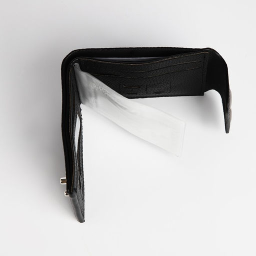 Портмоне на магнитах, отдел для купюр, карт, монет, цвет чёрный - Simaland фото 4