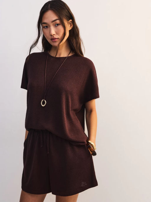 Футболка прямого кроя из вискозы ZR2605013420-27 / Zarina