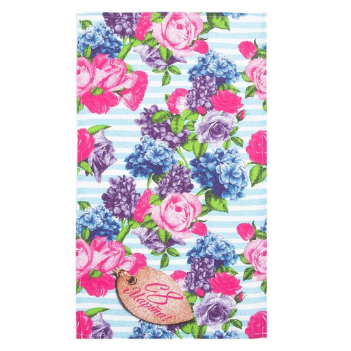 Набор кухонных полотенец Доляна С 8 марта! 35?60 см-2 шт., 100% хлопок, рогожка 160 г/м?