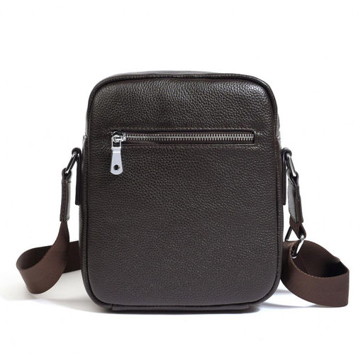 Сумка мужская, кожа, MIRONPAN 33601 Коричневый