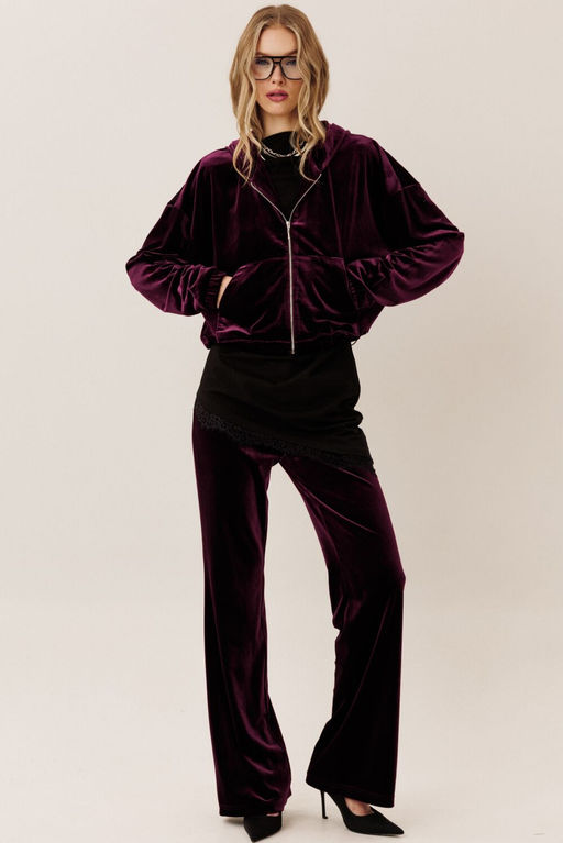 Костюм GO F3104/12-02.170-176 баклажан