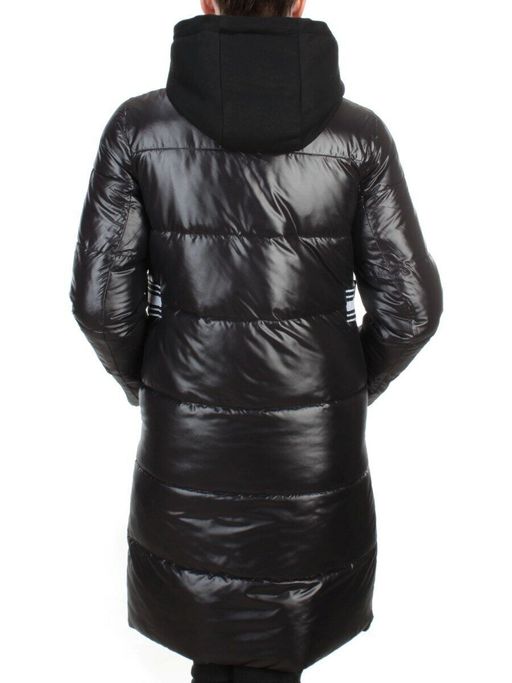 2193 BLACK Куртка зимняя женская AIKESDFRS (200 гр. холлофайбера) - Fashion фото 4