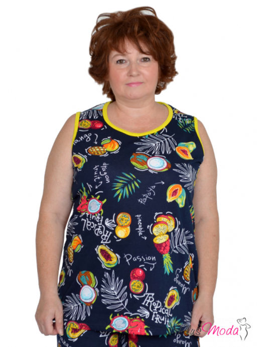 Майка Модель №662 размеры 44-84 - Plusmoda фото 4