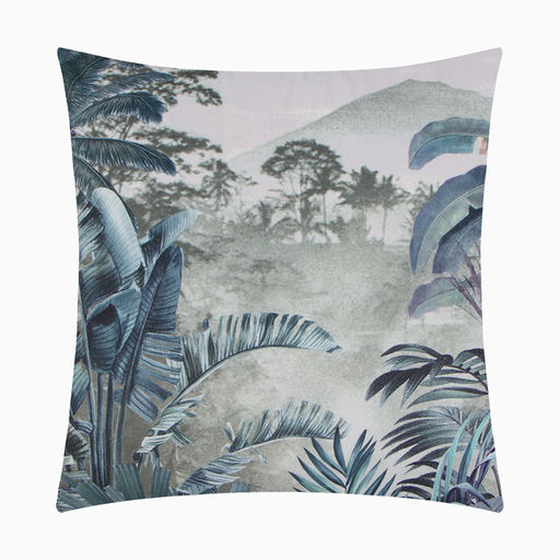 Наволочка декоративная Этель Вечерний сад 45х45см, полиэстер, велюр