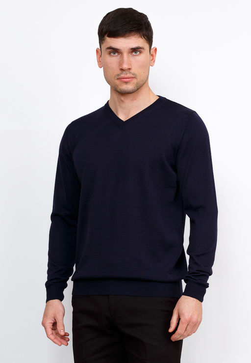 Джемпер мужской GREG G124-4023 (синий)  фото 8