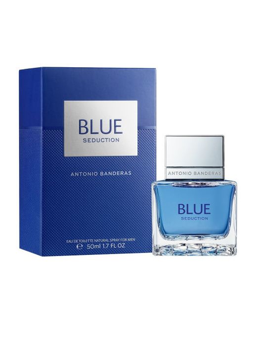 A. BANDERAS BLUE SEDUCTION m EDT 50 ml M, туалетная вода - Antonio banderas фото 2