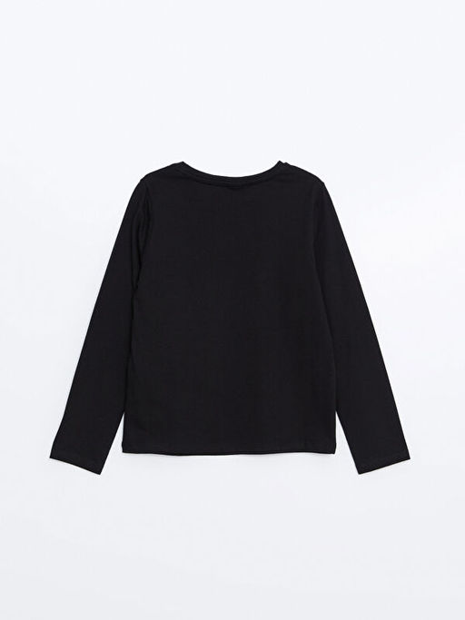 Bisiklet Yaka K?z ?ocuk Ti??rt - Waikiki фото 3