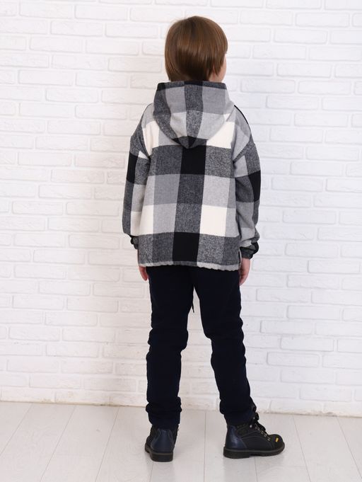 ТД030 Толстовка Дели 2 с капюшоном (чёрный) - Милаша фото 10