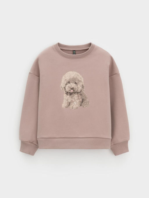 КР 302816/латте к625 джемпер (свитшот) для дев