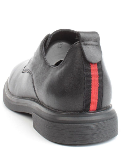 03-DYL59-1 BLACK Полуботинки женские (натуральная кожа)