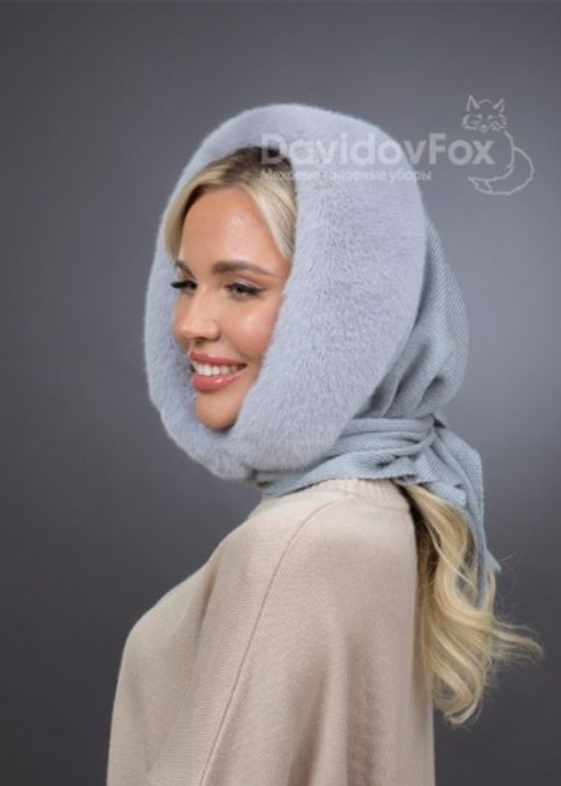 Платок трикотаж экомех сапфир - Davidovfox фото 2