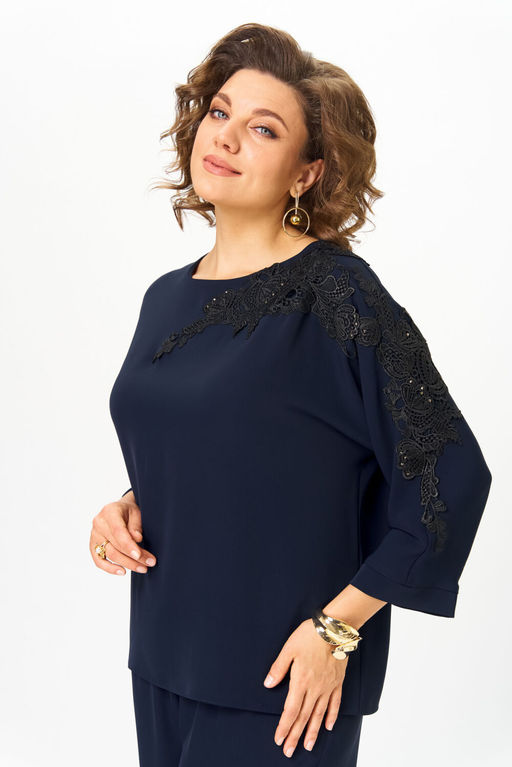 Блуза Rumoda 2277 синийдл. р.