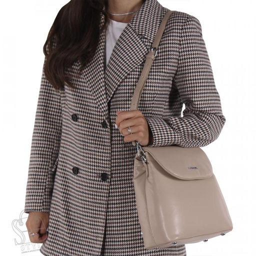 Рюкзак женский 69159 d.beige Velina Fabbiano-Safenta  в Новосибирске