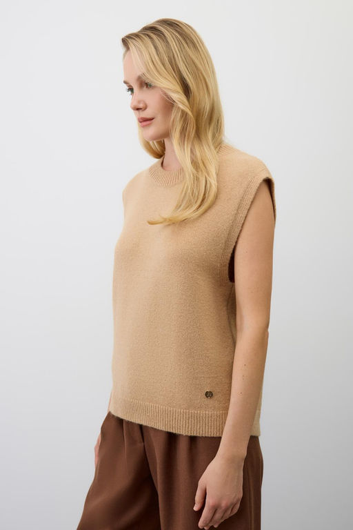 ЕВ 30263/ш/бежевый жилет жен