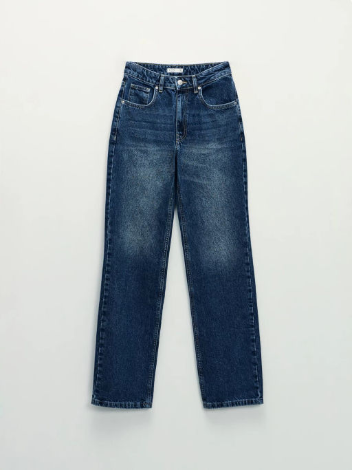 Джинсы straight с высокой посадкой / Zarina  фото 2