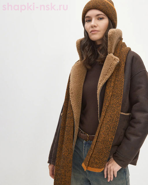147 KWH Комплект женский (колпак+шарф) (56-58)