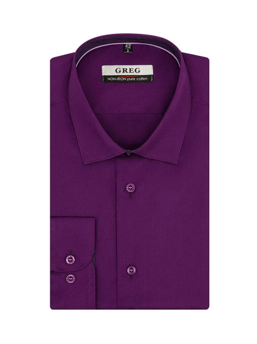 Сорочка мужская длинный рукав GREG 730/231/076/Z/1p