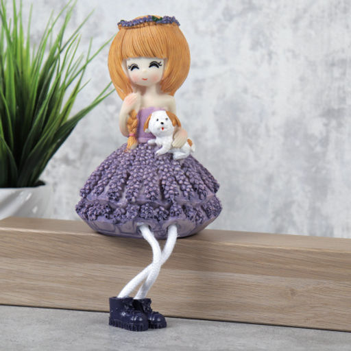 Фигурка Лаванда висячие ножки 2 штуки набор 22 см / 9638 /уп 48/ - Галеонтрейд фото 2