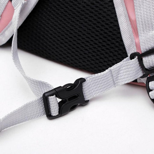 Рюкзак для переноски животных, прозрачный, 31 х 28 х 42 см, розовый - Пижон фото 6