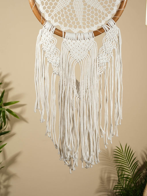 Ловец снов «Белый цветочек», 32×100 см