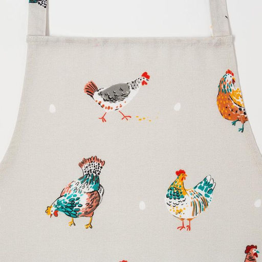 Фартук Этель Chicken Ranch 55х70 см, 100% хлопок, репс 210 г/м2  фото 2