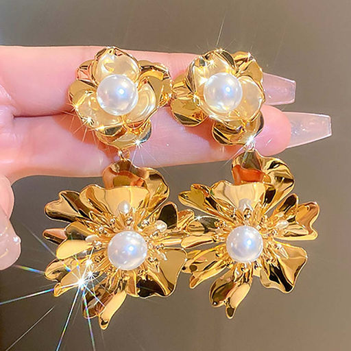 Серьги длинные на гвоздиках арт. 13 2463 (id 270843) - Rada фото 2