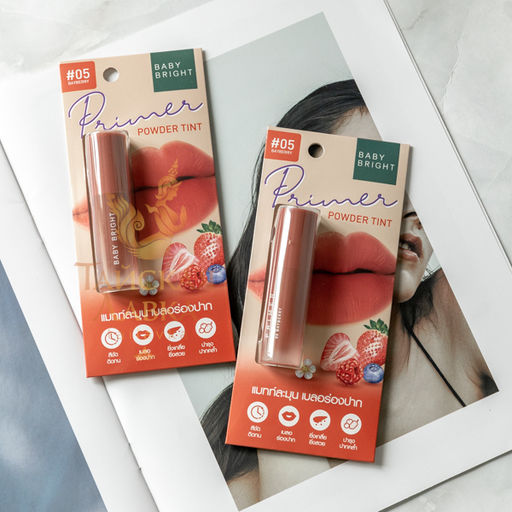 Тинт для Губ и Щек Бархатный Матовый 05 Bayberry, Чайная Роза BABY BRIGHT, 2.4 гр