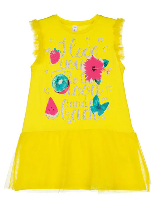 PlayToday / Платье трикотажное для девочек  фото 7