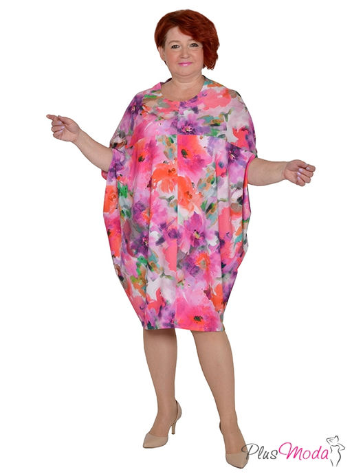 Платье Модель №1611 размеры 44-84 - Plusmoda фото 2