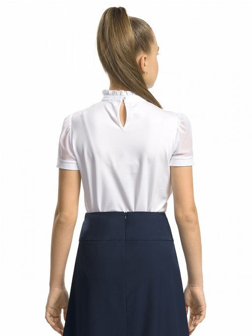 PELICAN, футболка для девочек, Белый  фото 2