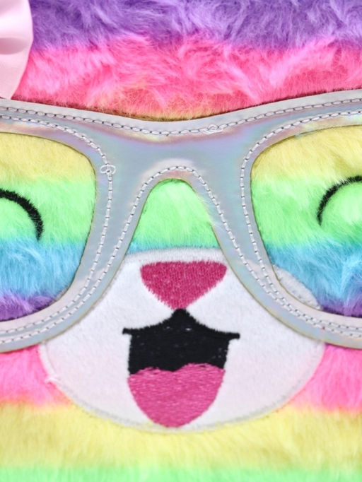 Блокнот плюшевый Rainbow mood (15*21 см)