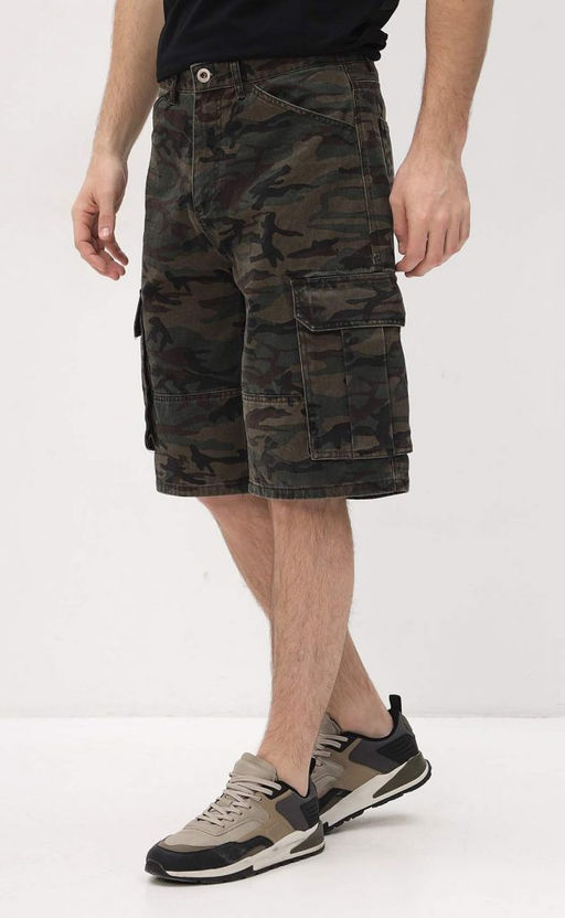 Шорты F411-0987 khaki camo - Fine joyce фото 10