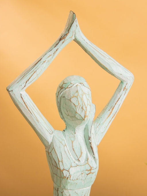 Сувенир «Медитация», 22×10×35 см, дерево, мятный