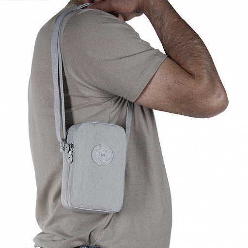 Сумка 8761MD l.gray Mindesa