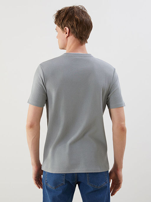 Bisiklet Yaka D?z Erkek Ti??rt