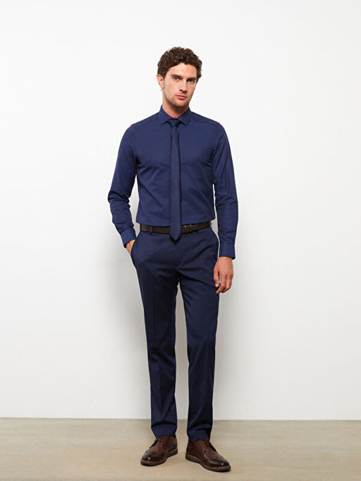 Slim Fit Uzun Kollu Arm?rl? Erkek G?mlek