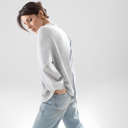 Свитшот комбинированный Фэшн-мания - Charutti фото 4