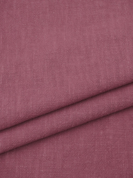 Крапива Рами (Ramie) цв.Винтажный лилово-бордовый, ш.1.40м, крапива-100%, 240гр/м.кв