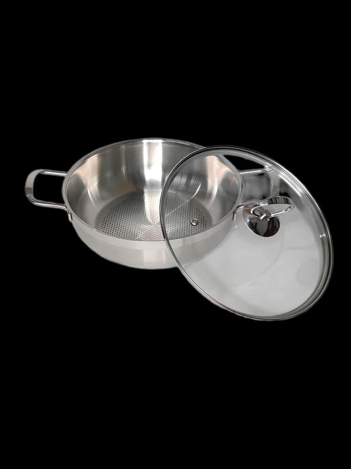 Жаровня 24 см из нерж.стали - Mr.Сковородкин фото 2