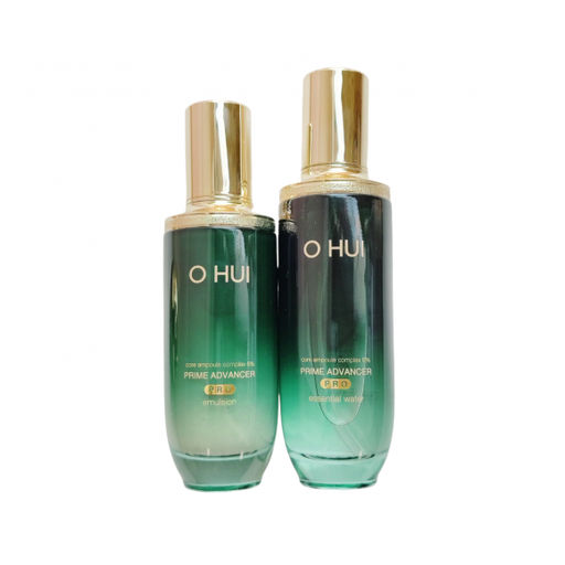 Тонер и эмульсия антивозрастные с эффектом лифтинга O HUI Prime Advancer PRO Essential Water & Emulsion, 150ml+130ml