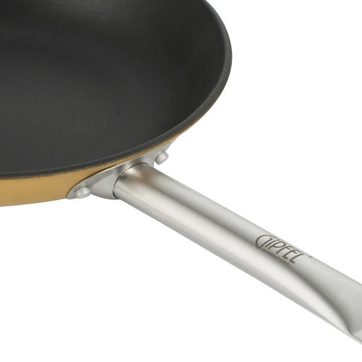 2143 GIPFEL Сковорода Select Orange 24х4,5см, облегчённый чугун, нерж.сталь 18/0, Ilag. Цвет: жёлтый