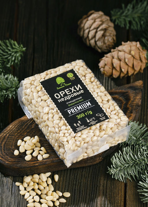 Ядро кедрового ореха Premium в брикете, 300 г - Сибирский кедр фото 3
