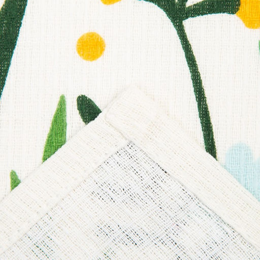 Набор кухонных полотенец Доляна Hello spring, 35?60 см -4 шт., 100% хлопок, вафля 160 г/м?