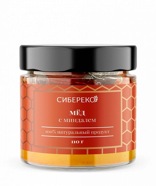 NEW! Мёд с миндалем 110 г