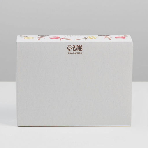 Цена за 5 шт. Коробка под 9 конфет, кондитерская упаковка «Bon Appetit», 15.2 х 20 х 5 см