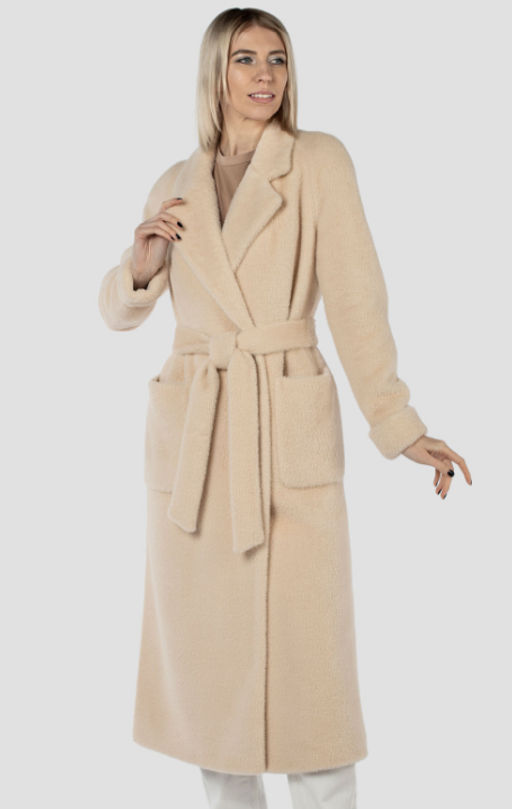 Пальто женское демисезонное Classic Reserve (пояс) - El podio фото 2