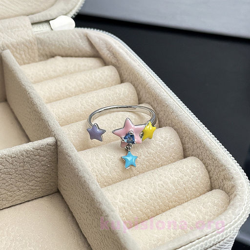 Кольцо Colorful stars