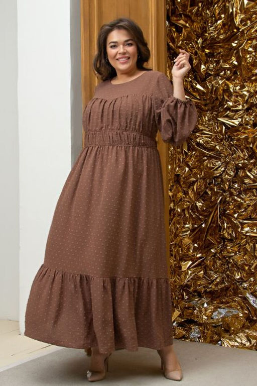 Платье Luxury Moda 1391 коричневый