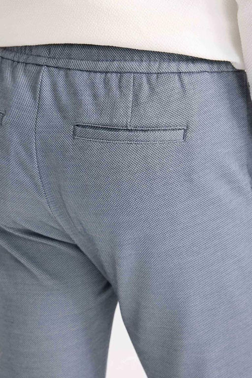 Двойные габардиновые брюки-джоггеры с карманами и эластичной резинкой на талии - Defacto фото 6