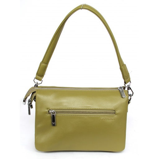 Сумка женская искусственная кожа Marrivina-22027, 3отд, плечевой ремень, зеленый SALE 262613 - Adelia фото 2